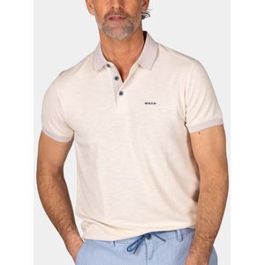 NZA New Zealand Auckland - Polo Korte mouw - Heren - XXL - Gebroken wit - Modal - 25CN151 Corbin