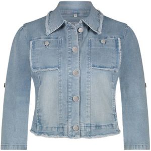 Florez, Dames, Jassen, Blauw, Maat: XS Katoen,