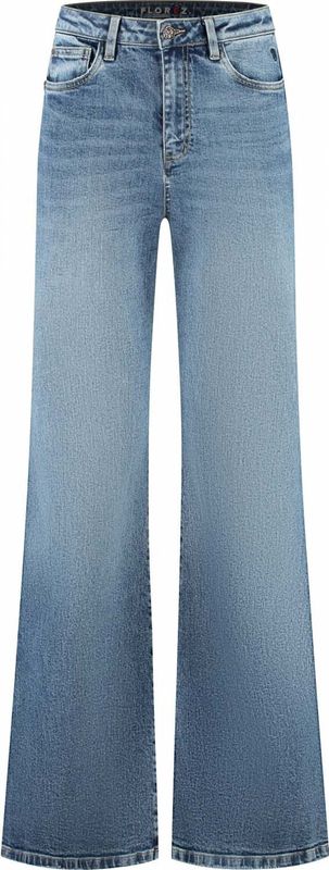 Florez - CR0029 ANA FLARED - Jeans - Donker Blauw