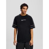 Karl Lagerfeld - KLJ Regular - T-shirt - Zwart - Korte Mouwen - Regular Fit