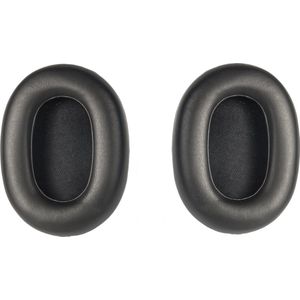 Somstyle Oorkussens Geschikt Voor Jabra Elite 85h Wireless – 2 Stuks – Eiwitleer – Zwart