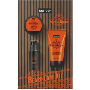 Sence Collection - Geschenkset - Verfrissende Baard Was - Voedende Baardolie - Styling Wax