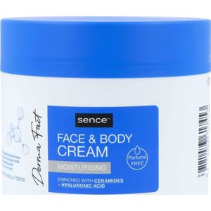Sence - Face & Body Cream - 300ml - Dagcrème - Parfumvrij