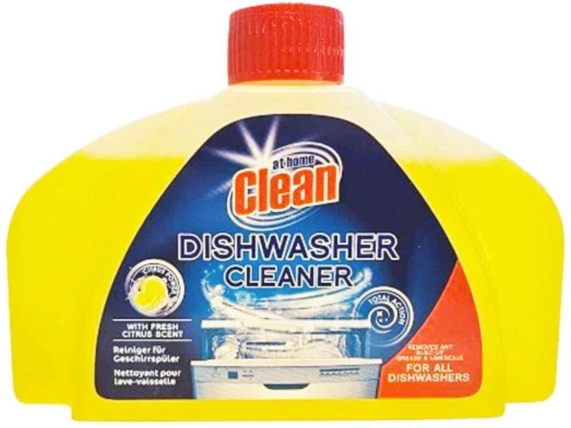 At Home - Vaatwasmachinereiniger - Lemon - 12 x 250 ml - Voordeelverpakking