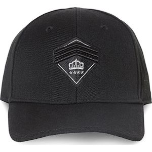 Hassing1894 model EVIDENT BLACK - cap - baseball cap - zwart - verstelbare pet - trendy - stijlvol - modieus - het hele jaar door