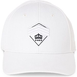 Hassing1894 model EVIDENT WHITE - cap - baseball cap - wit - verstelbare pet - trendy - stijlvol - modieus - het hele jaar door