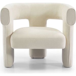 Bronx71 Scandinavische fauteuil Bibi chenille off white