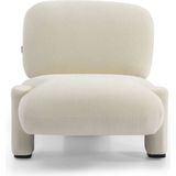 Scandinavische fauteuil Louise chenille off white