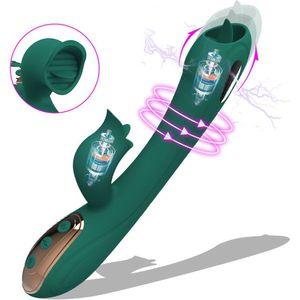 Bess - Elektrische shock vibrator - Dubbele Penetratie Vibrator - Waterdicht - Krachtig - Clitoris & G Spot stimulator - Vibrators - Vibrators voor vrouwen - Sex toys voor koppels - Sex toys voor vrouwen