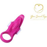 Loys - Vibrerende Cockring - silicone penis ring - Rekbaar - Uniek gevoel - Voor hem en voor haar - Stimulerend voor mannen en vrouwen - Spannend voor koppels - Sex speeltjes - Sex toys - Erotiek - Clitoris - Seks speeltjes - Stimulator -