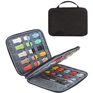 EP Goods - Universele Smartwatch Organizer - Geschikt voor Apple Watch - Opbergbox - Travel box - Met handvat - Zwart
