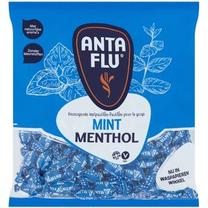 Keelpastilles Anta Flu mint zak 1 kilogram