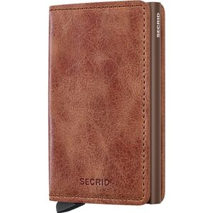 Secrid Pasjeshouder  - RFID - Slimwallet Vintage - bruin