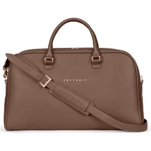 SUITSUIT Weekendtas - Reistas 33x53x22 cm - Weekendtas dames - Reistas handbagage - Fab Seventies Weekendtas Bruin
