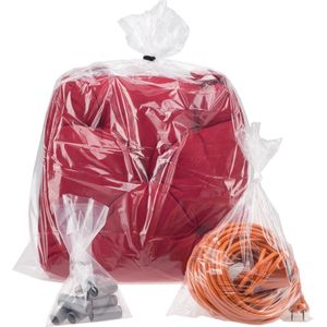 Klika - Transparante Zakken - 32 x 50 cm - Polyethyleen - 50 Micron - 1000 Stuks