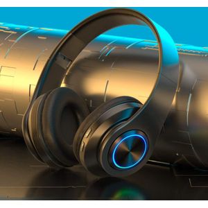 Draadloze Bluetooth Koptelefoon | Opvouwbaar en Kleurrijk | Langdurige Batterij | Zwart | Koptelefoon