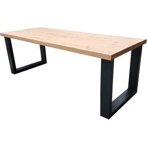 Wood4you - Eettafel New England Douglas hout - Tafel - Keukentafel - Industrieel - 160/90 cm