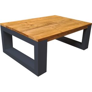 Wood4you - Salontafel New Orleans - Roasted wood -
