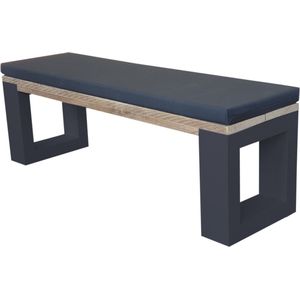 Bank New Orleans - inkl. Kissen - 120 cm - Wood4you