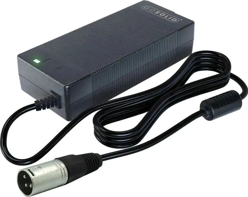 GO SOLID! Scootmobiel acculader geschikt voor Vermeiren Venus 3, Venus 4, Antares 3 &amp; Antares 4