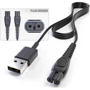 GO SOLID! ® Oplaadkabel voor Philips Shaver 5000 series & Philips Shaver 5800 Wet & dry Shaver