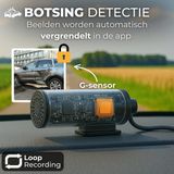 Dashcam Pro WiFi - 2K - Dashcam voor Auto - 1.5 inch Display - Nachtzicht en Botsingdetectie - Inclusief 64GB SD-kaart