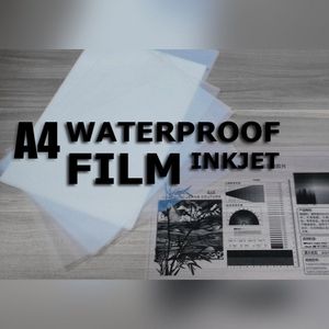A4 Transparanten voor Inkjet: Watervast | Double-Coated | High definition -  voor professionele grafische technieken (transparanten, transparant papier, transparantsheets, transparent sheets)