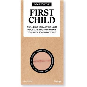 Fin Såpe Soap Bar - Edition: For the first child - 100% natuurlijk handzeep - Plasticvrij - Geschikt voor ieder huidtype