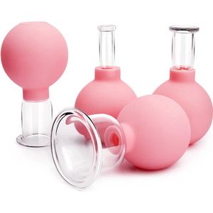 Facial Cupping - Face Cupping Set - Gezicht Cupping - Premium Kwaliteit - Cupping Set Massage - Cupping Set