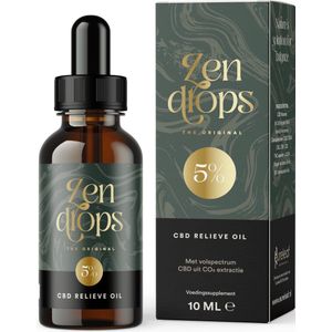 CBD-olie - Hennepzaadolie - 5% - Druppelflesje