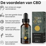 Eureleaf - Zendrops Original - CBD-Olie - 10% - Hennepzaadolie