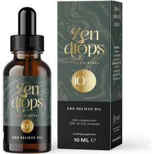 Eureleaf - Zendrops Original - CBD-Olie - 10% - Hennepzaadolie