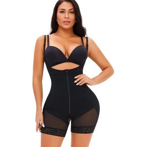Bodysuit - Full body shaper dames - Zwart - MAAT M - shapewear body - Shapewear dames - Corrigerend Ondergoed - High waist shaper - Shapewear buik - waist trainer - korset