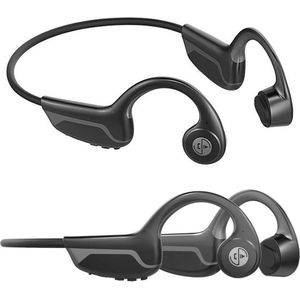 Bone Conduction Headphone - Sporthoofdtelefoon 6 Uur Speeltijd - Draadloze Oordopjes Bluetooth - Sport Hardloop Koptelefoon - Ideaal voor Sport & Outdoor