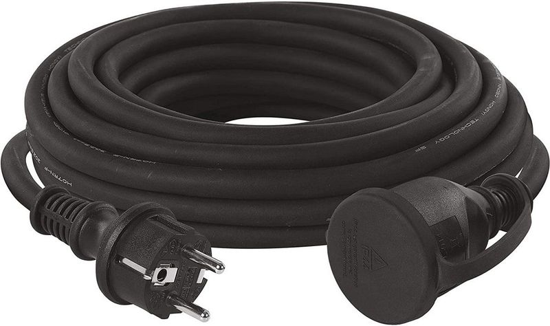 EROCK - Verlengkabel Schuko - 5M - Extra Dikke Aders - 3x2,5mm²