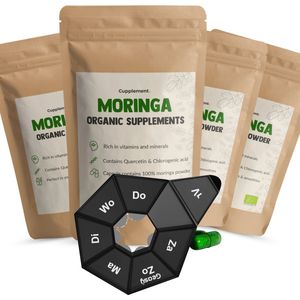 Cupplement Moringa Capsules 500 mg Biologisch