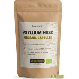 Cupplement - Psylliumvezels Capsules - Biologisch - Vezel Supplementen