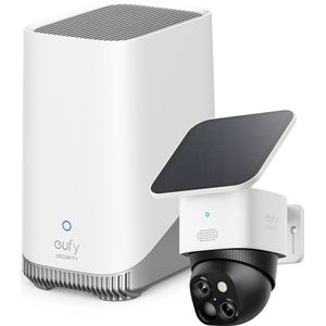 eufy Security SoloCam S340 - 360° buitencamera + Homebase 3 - Bundelvoordeel