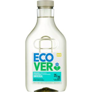 Ecover - Universal Wasmiddel - honey jasmin - 6 x 1L (25/20 Was) - Krachtige Reiniging Met Een Milieuvriendelijk Geuraccent - Wasbeurten - Natuurlijke Verzorging - Plantaardige Ingrediënten - Efficiënte Reiniging - Economisch en Zuinig - Geschikt voo