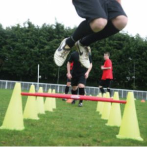 Agility Set 5 stokken en 10 pionnen