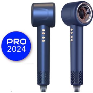 Föhn met Diffuser - Haar Drogen - Snel Drogen - Ionische Krullen - Haardroger - Ionentechnologie - Blauw - PRO Versie