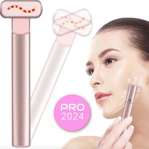 Gezichtsmassage Apparaat - Rood Lichttherapie - Huidverjonging