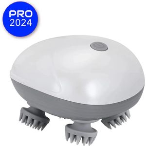 Scalp Massager - Electric - Elektrisch - Hoofdmassage Apparaat - Hoofdmassagespin - Haar Olie Applicator - Hoofdhuid - Massage Borstel - PRO VERSIE