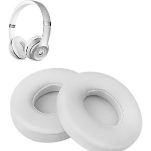 Oorkussens geschikt voor Beats By Dr. Dre Solo 2.0/3.0 wireless - Koptelefoon oorkussens voor Beats Solo WIt - Beats by dre