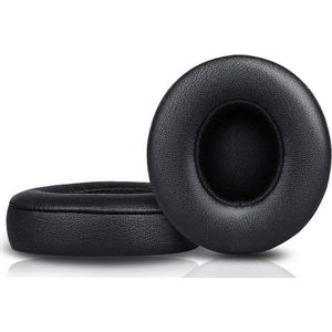 Oorkussens geschikt voor Beats By Dr. Dre Solo 2.0/3.0 wireless - Koptelefoon oorkussens voor Beats Solo Zwart - Beats by dre