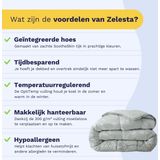 Zelesta - Royalbed - Dekbed - Aqua Forest - 140x200cm - Wasbaar Hoesloos Dekbed