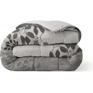 Zelesta Royalbed Silver Wilderness 240x200cm - Dekbed zonder overtrek - 30 dagen proefslapen - Wasbaar hoesloos dekbed - Bedrukt dekbed - All year zomerdekbed & winterdekbed