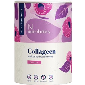 Nutribites - Collageen Framboos Poeder - 360 gr