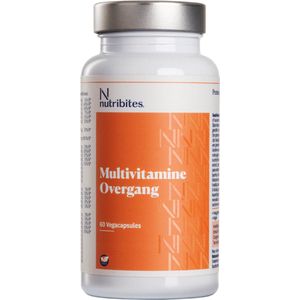 Nutribites - Multivitamine Overgang - 60 Plantaardige Capsules - Essentiële Vitamines en Mineralen