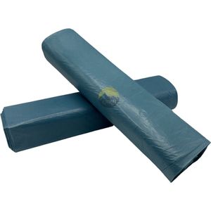 KURTT - Afvalzakken Blauw - 70x110cm - T70 - 44micron - Vuilniszakken 120 liter - 50stuks - extra sterk zie video